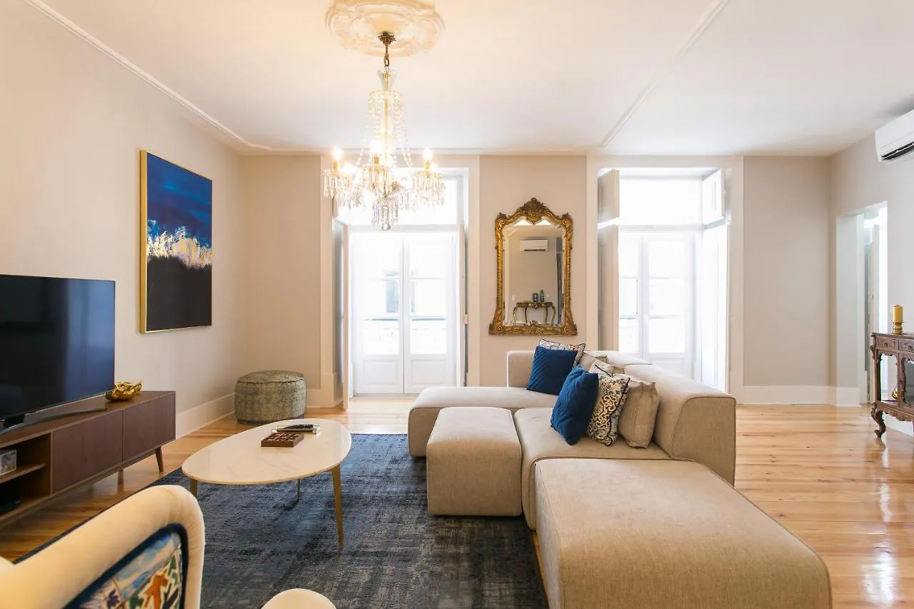 Chiado Deluxe Gem 4Bdr Amazing Apartment Lisboa Portugália